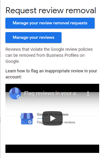 GMB Negative Reviews removal