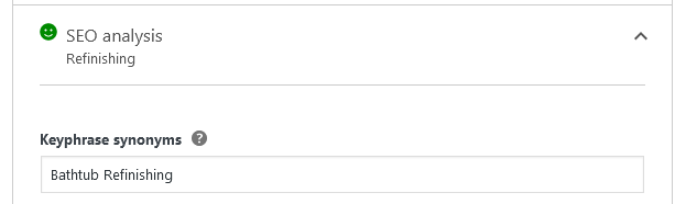 Yoast-SEO keyphrase slug
