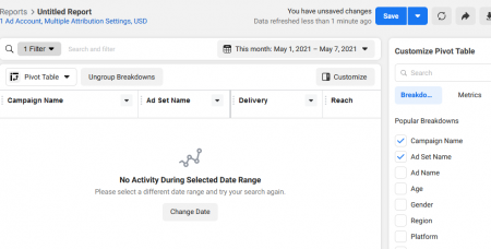 facebook ad manager ad report facebook ad manager ad report
