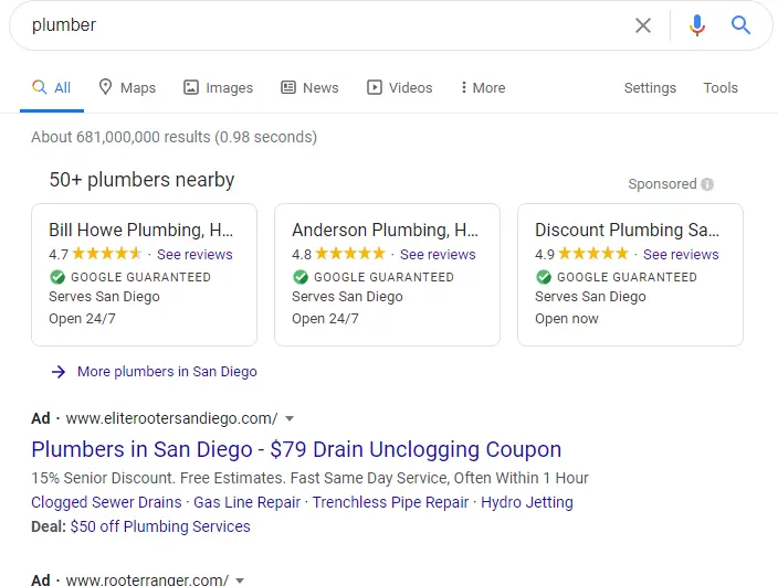 Google guarantee Google Guarantee service