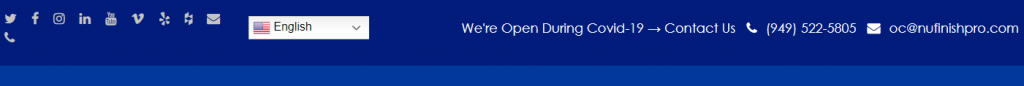 top bar info image