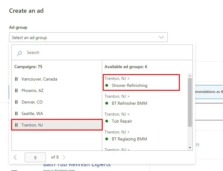 bing-ads-create-an-ad-choose-ad-group