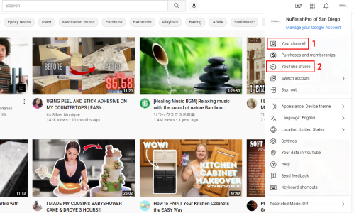 Youtube-Channel-01-Profile-Drop-Down-Menu